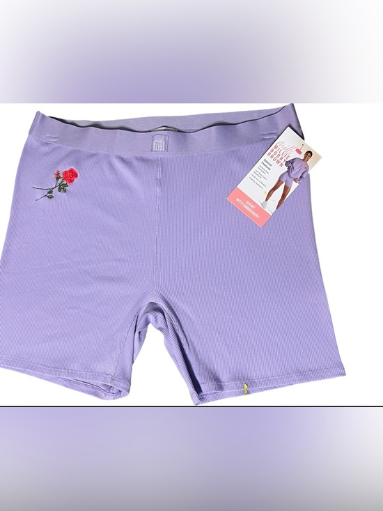 Mills by Millie Bobby Brown Other - Millie Bobby Brown Lavender Ribbed Lounge Shorts sizeL